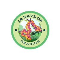 14 Days of Reading Badge